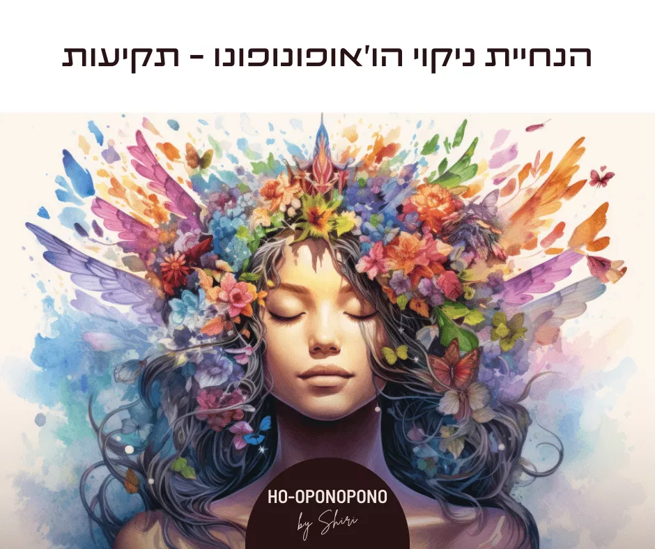 הנחיה לניקוי תקיעות | הו'אופונופונו ביי שירי